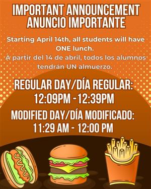 one lunch